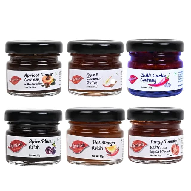 Nimkish Assorted Fruit Chutneys Combo
