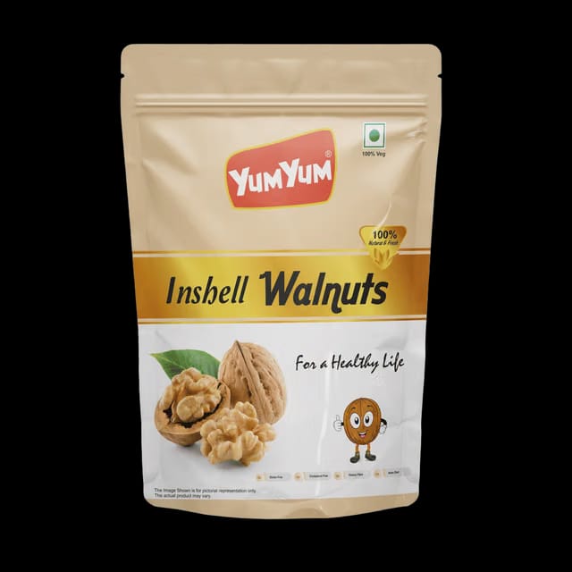 YUM YUM Natural Dried California Inshell Walnut