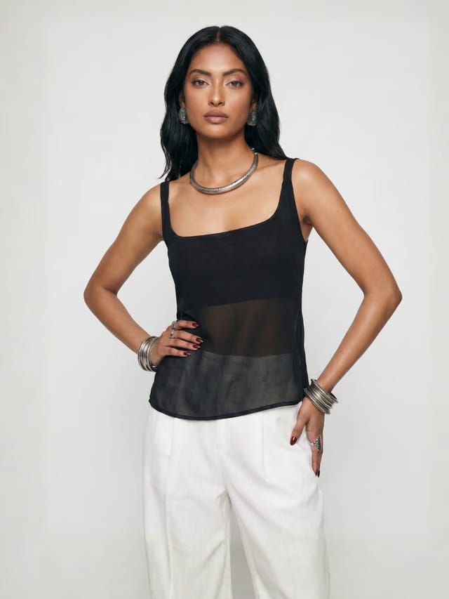 Saan Sheer Top
