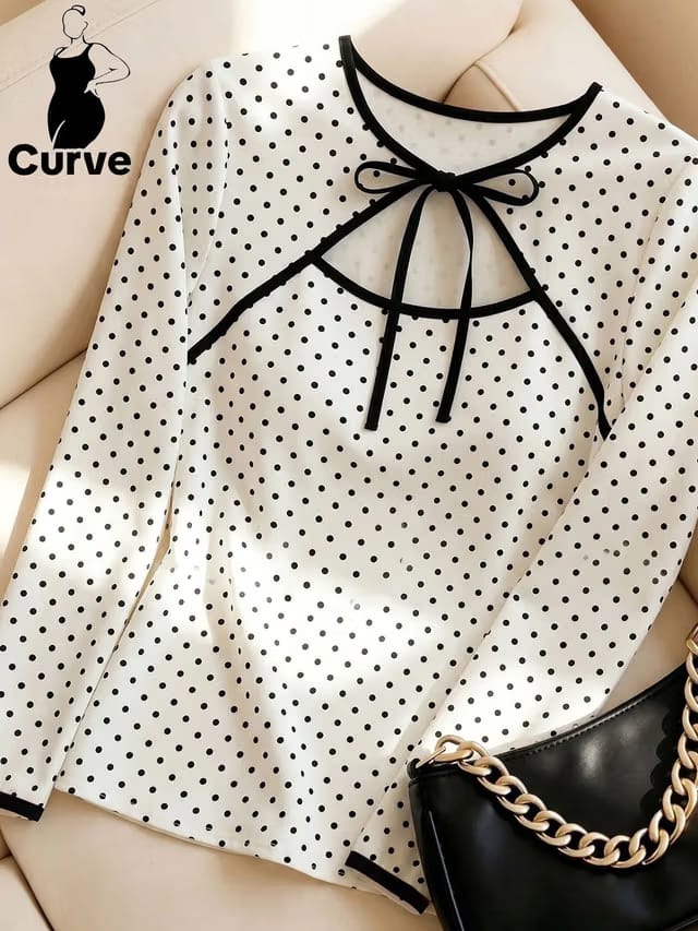 Women's Plus Size Cutout Top