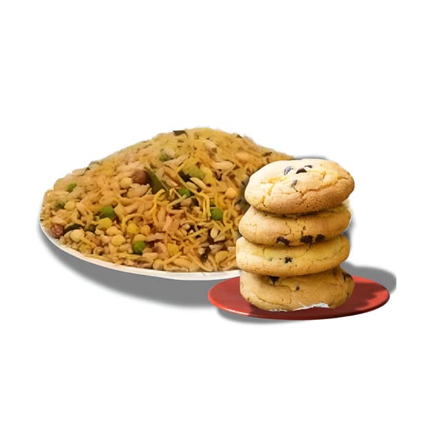 Butter Cookies & Avalakki Mixture Combo – Crunchy & Savory Snack Pack – Perfect Scnaks, Anytime Cravings – Fresh