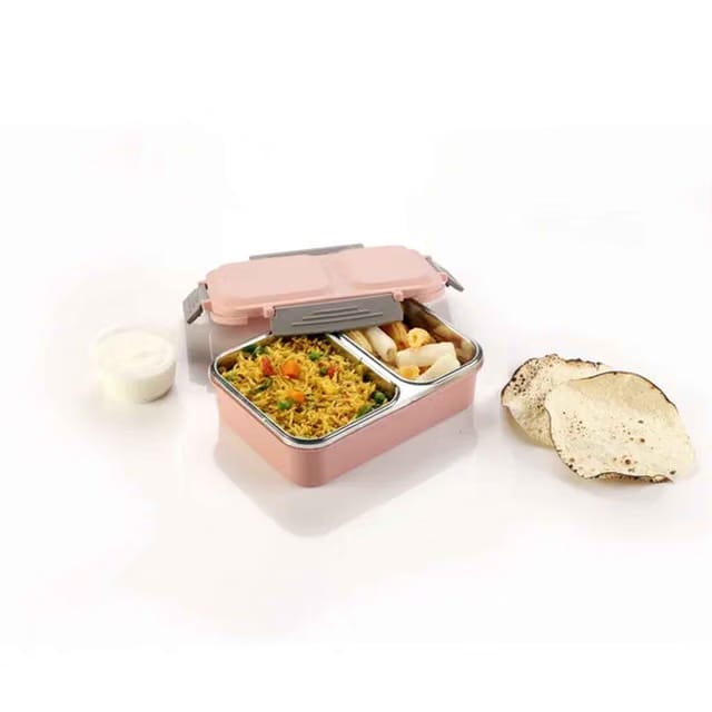 2-Compartment Leakproof Lunch Box, BPA-Free