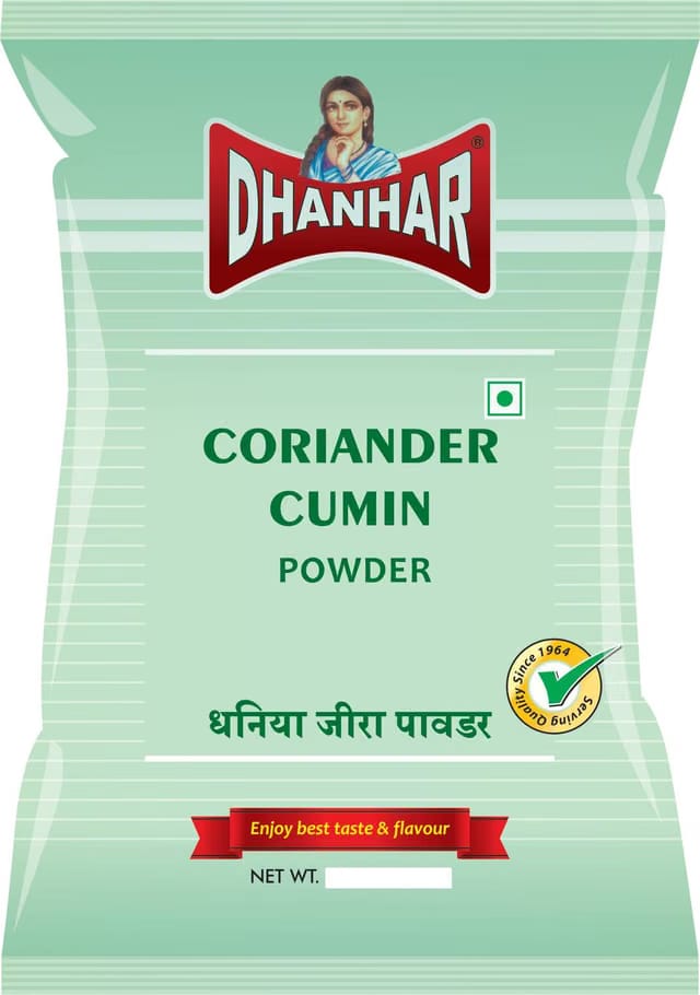 DHANHAR Coriander-Cumin(Dhana-Jeera) Powder