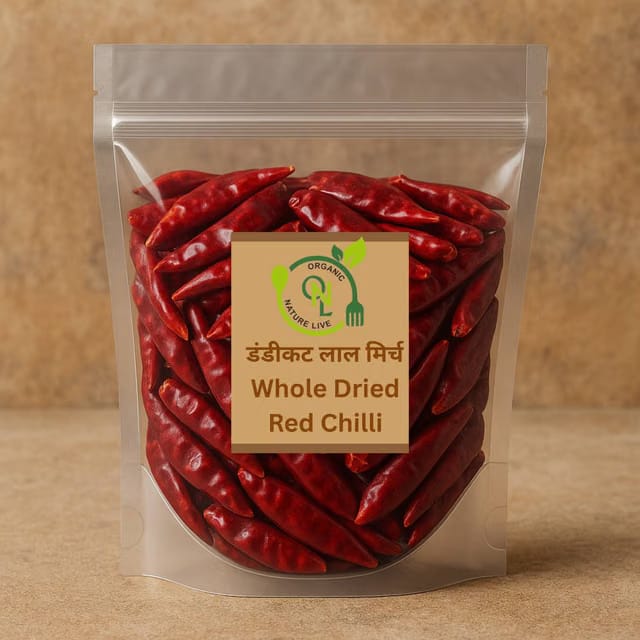 organic nature live Whole Red Dry Chilli