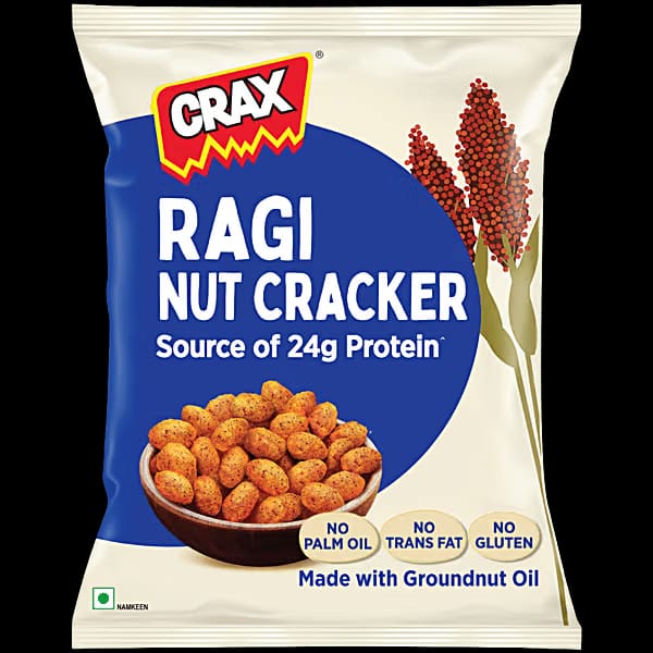 Crax Ragi Nut Cracker Peanuts