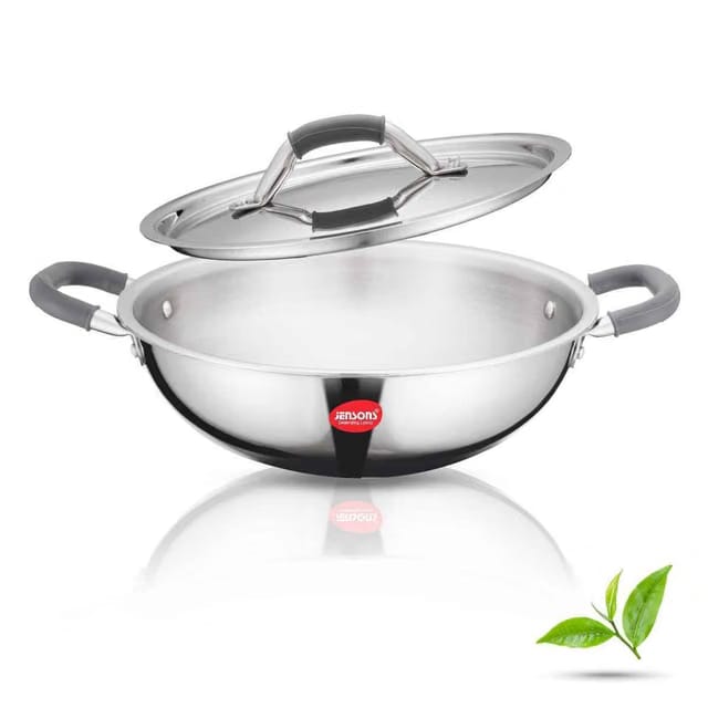 Triply Stainless Steel Kadai