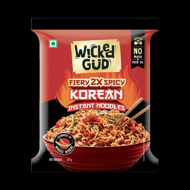 WickedGud Fiery 2X Spicy Korean Noodles