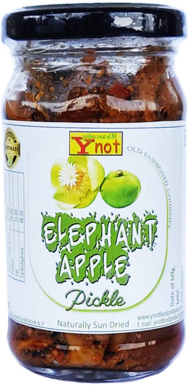 Y Not Elephant Apple Pickle / Chalta Pickle Red Chilli Pickle