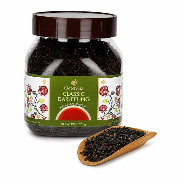 Octavius Classic Darjeeling Whole Leaf Black Tea