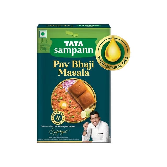 Tata Sampann Pav Bhaji Masala with Natural Oils