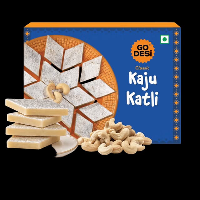 GO DESi Classic Kaju Katli