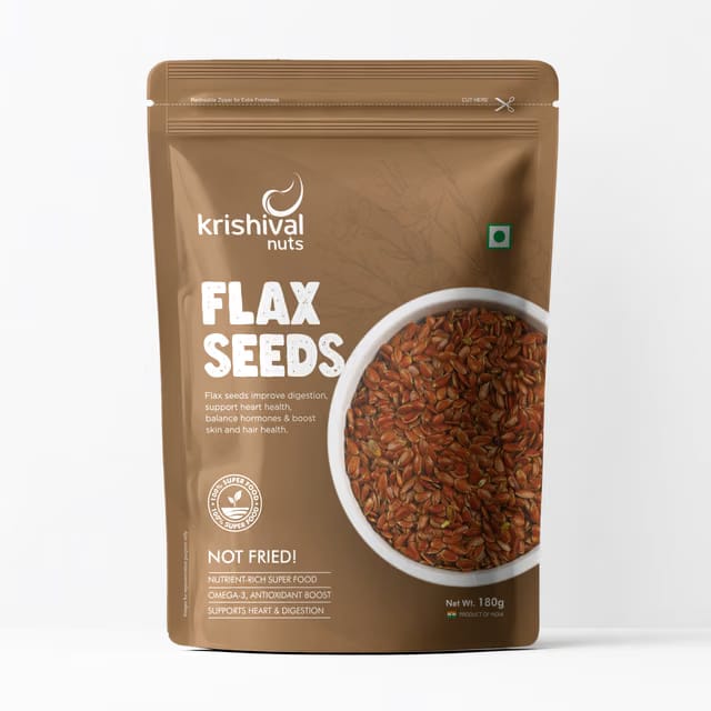 Krishival Nuts Flax Seeds