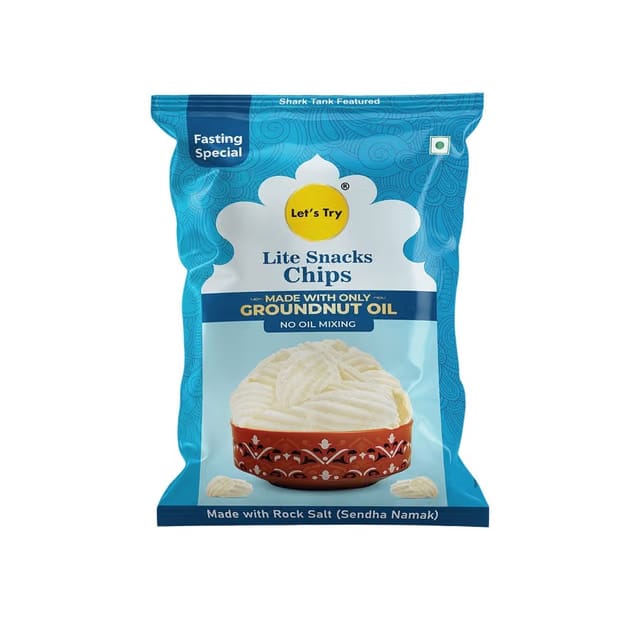 Let's Try Lite Snacks Rock Salt Potato Chips