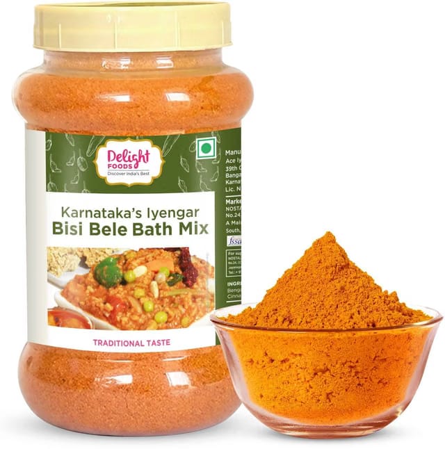 Delight Foods Iyengar Bisi Bele Bath Powder
