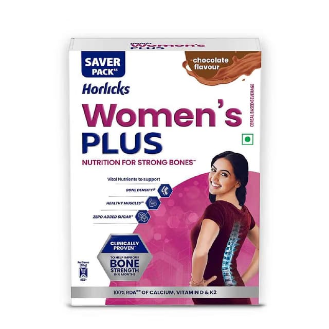 Horlicks Women's Plus Chocolate Drink Mix