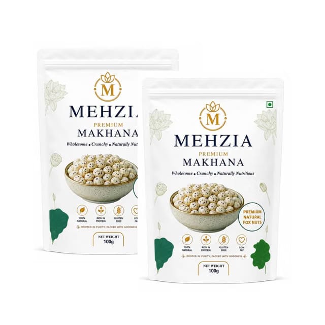 MEHZIA Premium Phool Makhana (Fox Nuts)