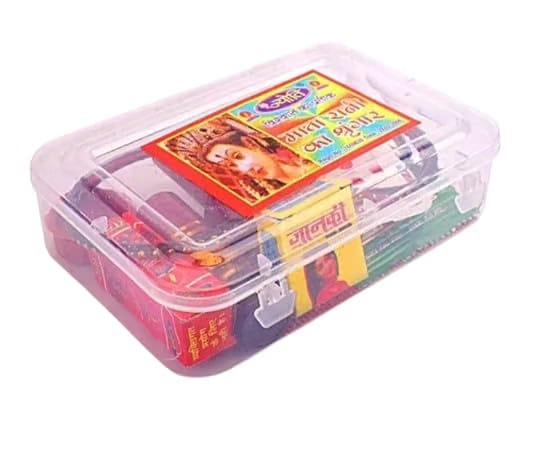 MATA Rani Solah Shringar Kit, Durga MATA Pooja Samagri Set, Devi Makeup Items for Navratri