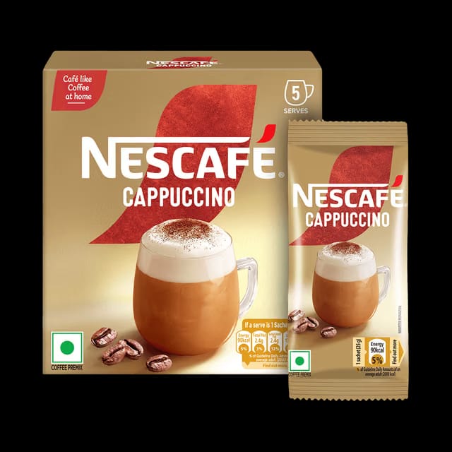 Nescafe Cappuccino Instant Coffee Premix Sachet