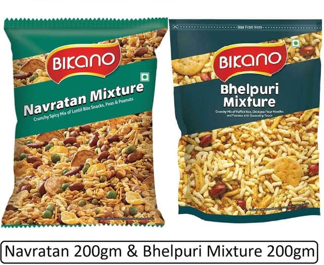 Bikano Navratan & Bhelpuri Mixture