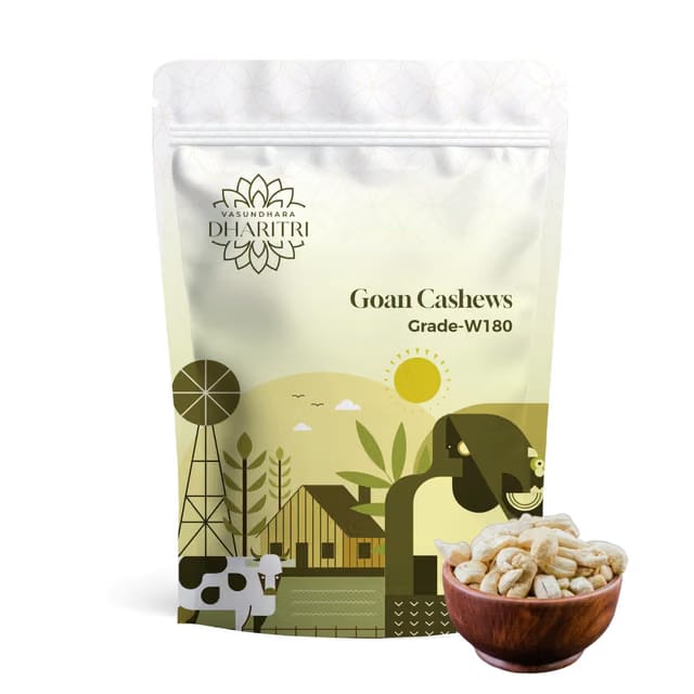 VASUNDHARA DHARITRI GI Tagged Goan W180 Cashews