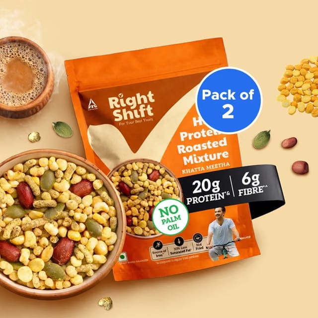 ITC Right Shift Roasted Khatta Meetha Millets Chana Mixture