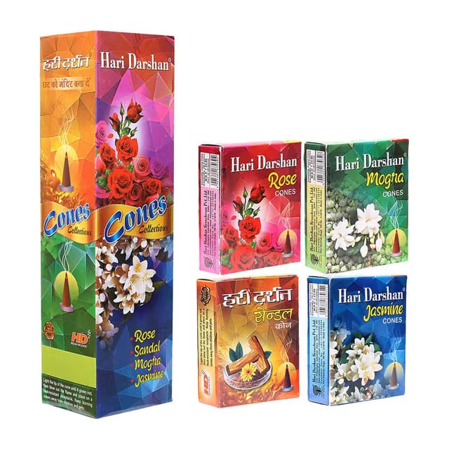 Multi Fragrance Dhoop Cones- 240 Sticks