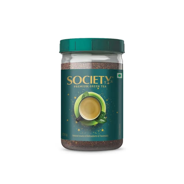 Society Premium Green Tea — Whole Green Tea Leaves, Rich In Natural Antioxidants, Light & Clean Cup For Daily Wellness