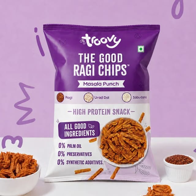 Troovy High Protein Ragi Chips