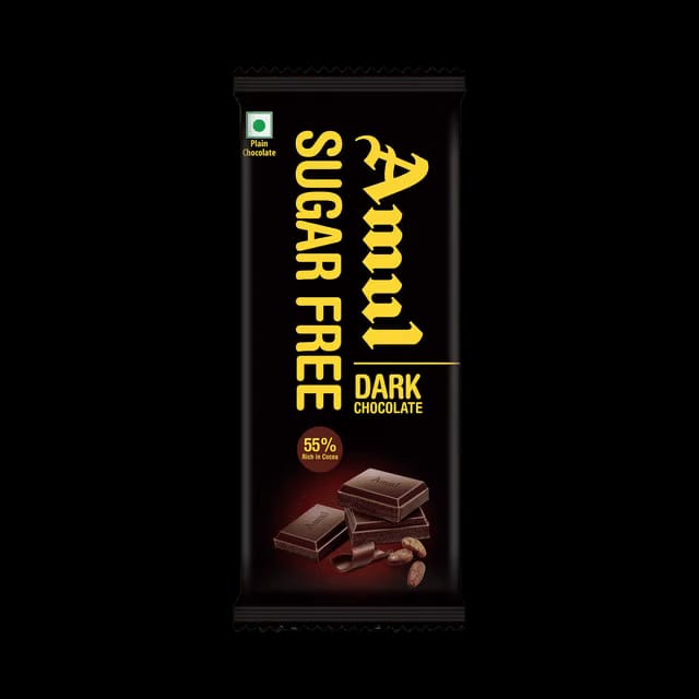 Amul Sugar Free Dark Chocolate