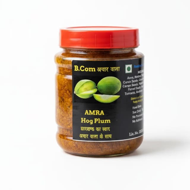 Bcom achar wala Spicy Hog Plum Amra Pickle