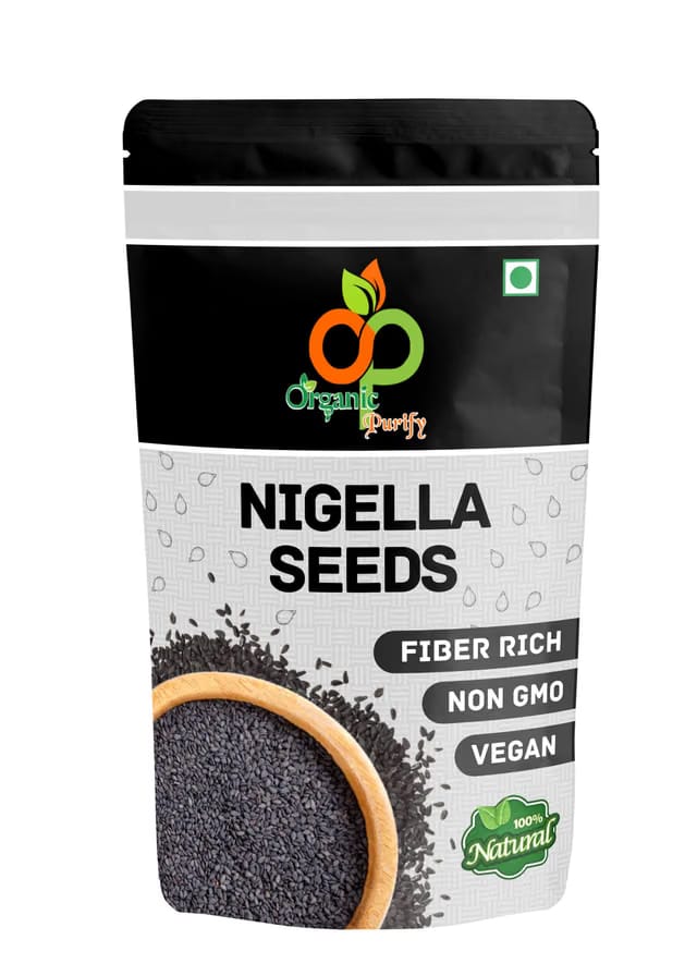 Organic Purify Nigella Seeds 200gm - (Kalonji)