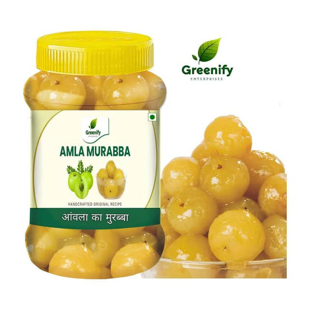 GREENIFY Amla Murabba I 100% shuddh ghar ka aachar Amla Murabba