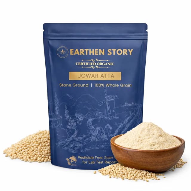 Earthen Story Certified Organic Jowar Flour