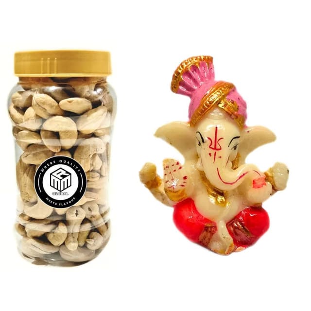 MMR Diwali Gift Hampers with Dry Fruits, Ganesh Idol & Premium Cashews from Palasa – Diwali Dry Fruits Gift Box