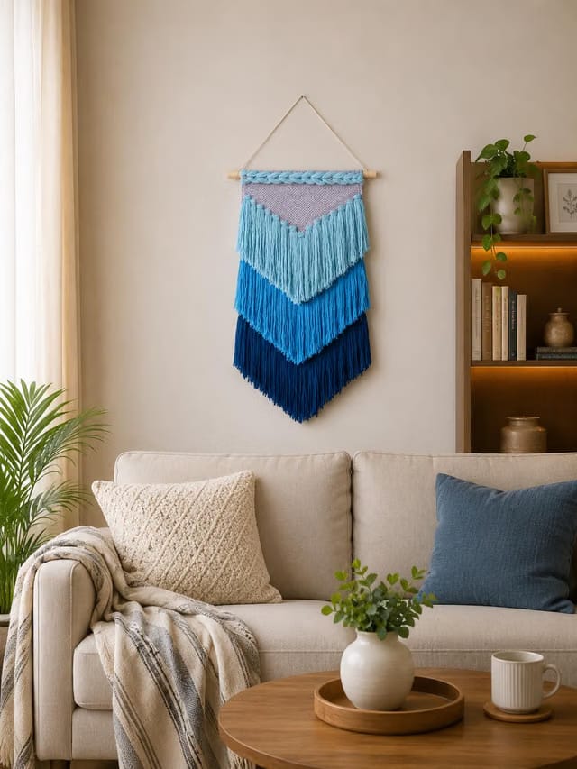 Shiv Charan Pack of 1 Wall hanging Macrame Boho