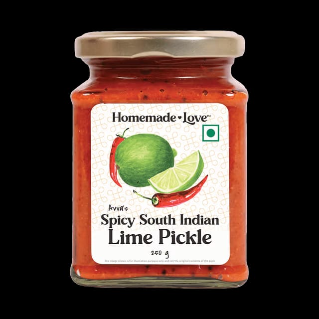 Homemade Love Spicy South Indian Lime Pickle