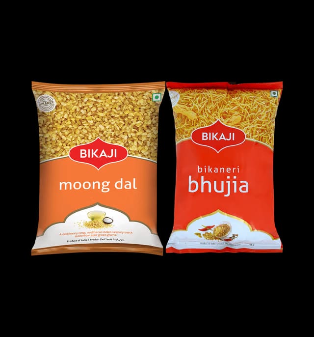 Bikaji Moong Dal & Bhujia Combo