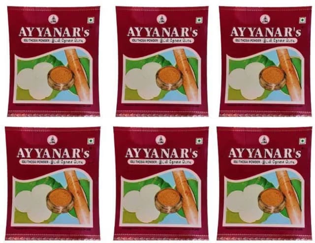 Ayyanar's Idli Podi Idli Dosa Chilli Powder