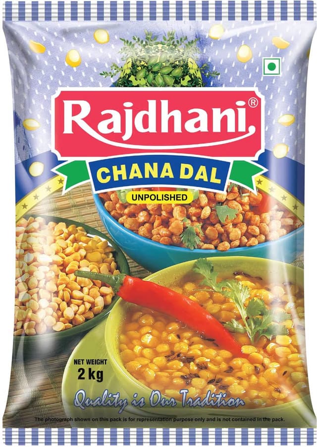 Rajdhani Unpolished Chana Dal (Split)