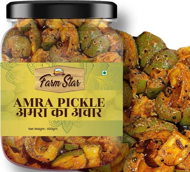 farm star AMRA PICKLE- TASTY & TANGY- INDIAN HOG PLUM PICKLE� Plum Pickle