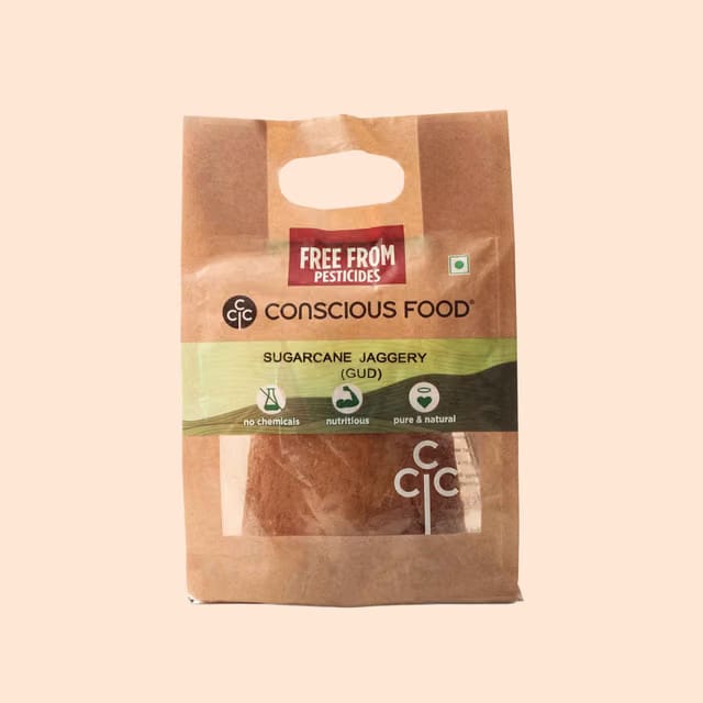 Conscious Food Sugarcane Jaggery