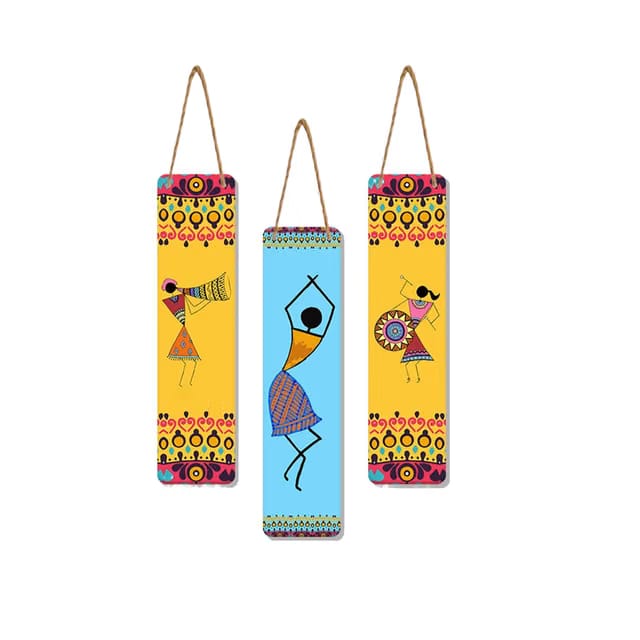Ranovaa Tribal Dance Theme Wall Hanging