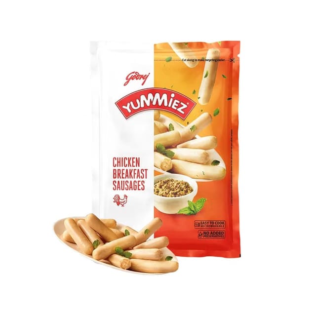 Godrej Yummiez Breakfast Chicken Sausage (Frozen)