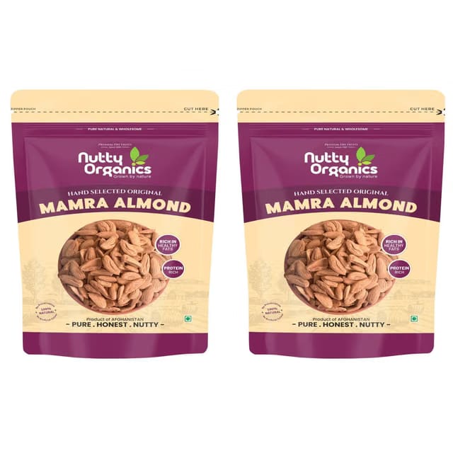 Nutty Organics Almonds Mamra