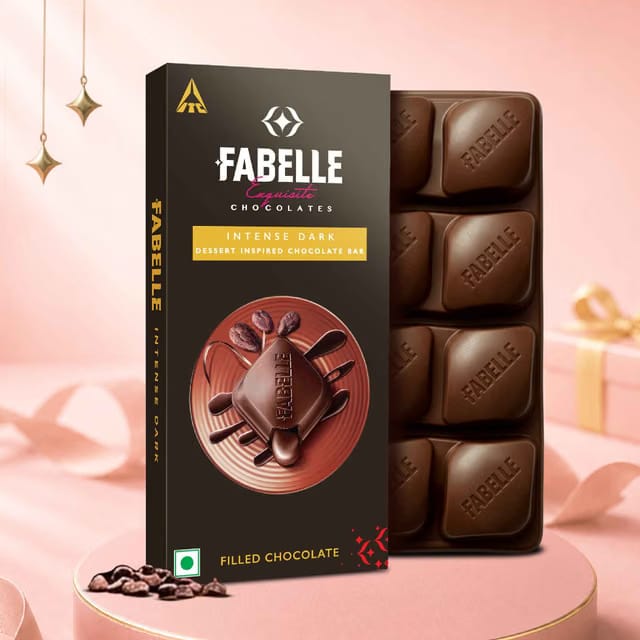 Fabelle Intense Dark Dessert Inspired Chocolate Bar