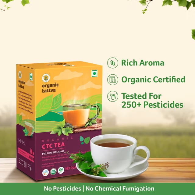 Organic Tattva Black CTC Tea