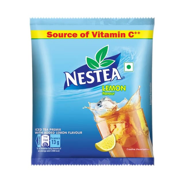 Nestea Instant Iced Tea Powder, Lemon Flavour, 400g Pouch