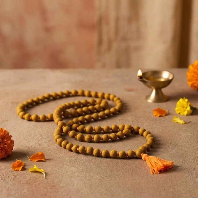 Turmeric Mala for Spiritual Use