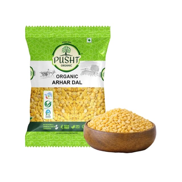 Pusht Organic Arhar Dal