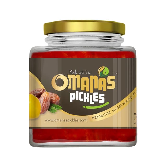 OMANAS PICKLES Premium Homemade Lemon & Dates Pickle